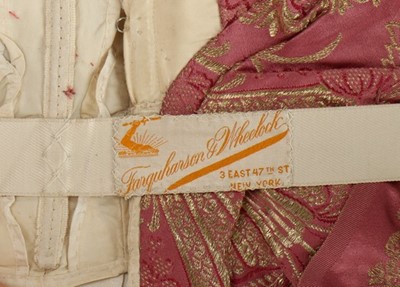 Lot 65 - A Farquharson & Wheelock pink and gold...
