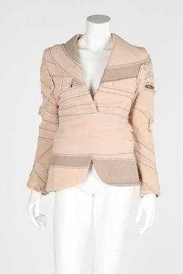 Manteau-pull Long Maison Martin Margiela Avec écharpe Intégrée - Occasion Très Bon état, Ceinture