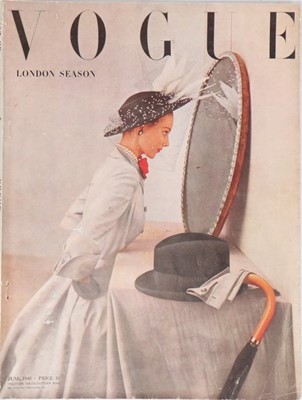 Lot 279 - British Vogue, 1948, complete run, January to...