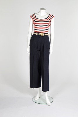 Lot 89 - A rare cruise/beach ensemble, late 1930s,...