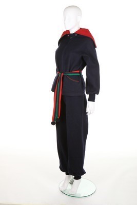 Lot 92 - A 'Snow Snug' by Shawmut ski suit, American,...