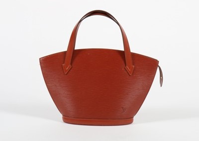 Lot 58 - A Louis Vuitton brown epi leather bucket...