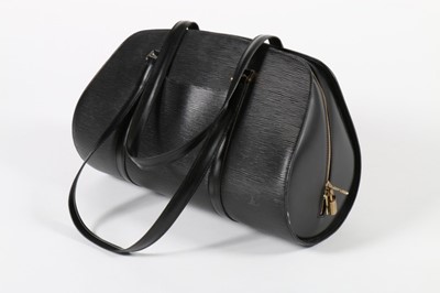 Lot 59 - A Louis Vuitton black epi leather...