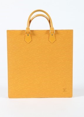 Lot 60 - A Louis Vuitton sunflower-yellow epi leather...