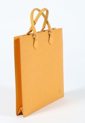 Lot 60 - A Louis Vuitton sunflower-yellow epi leather...