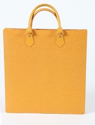 Lot 60 - A Louis Vuitton sunflower-yellow epi leather...