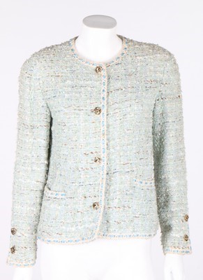 Lot 127 - A Chanel Boutique boucle wool jacket, modern,...