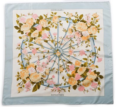 Lot 183 - Five Hermès silk scarves, 1962-1985, signed,...