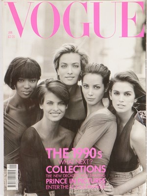 Lot 294 - British Vogue 1980s-90s, 142 issues,...