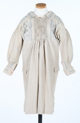 Lot 160 - A farmer's smock, West Country, early 1900s,...