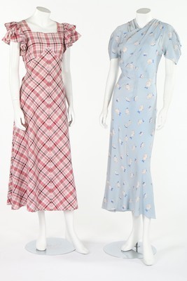 Lot 224 - Summer-wear, 1930s-40s, comprising: printed...