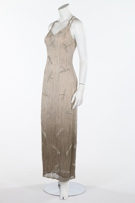 Lot 375 - A Georgio Armani beaded and embroidered...