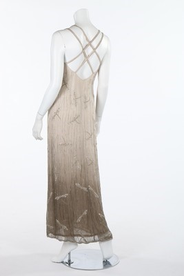 Lot 375 - A Georgio Armani beaded and embroidered...