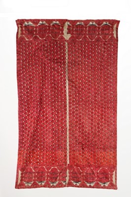 Lot 479 - A group of textiles, comprising Kutch phulkari...