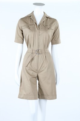 Lot 386 - An Yves Saint Laurent khaki cotton 'safari'...