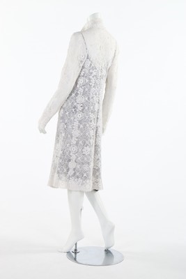 Lot 429 - A good Irish crochet coat, circa 1924, with...