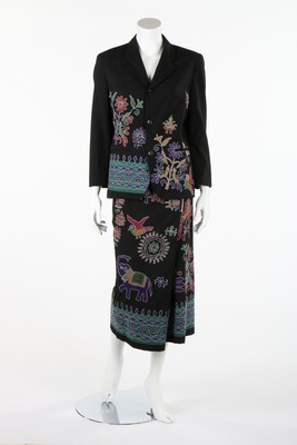 Lot 317 - A Comme des Garcons Indian embroidered jacket...