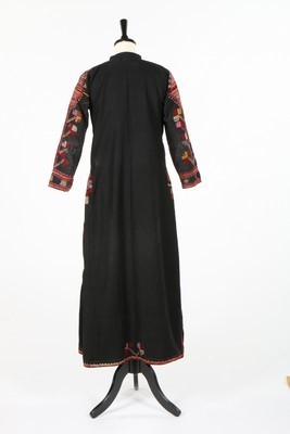 Lot 479 - Two embroidered women's robes, Syrian, early...