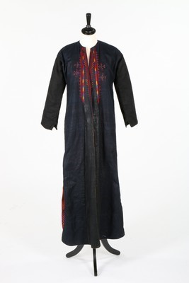 Lot 479 - Two embroidered women's robes, Syrian, early...