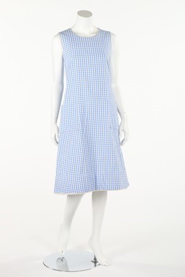 Lot 328 - A Comme des Garçons blue and white gingham...