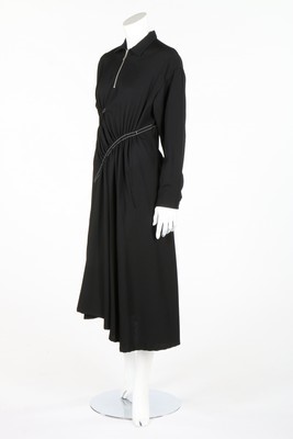 Lot 331 - A Yohji Yamamoto black wool dress, probably...