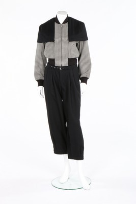 Lot 333 - A Comme des Garons black and white ensemble,...