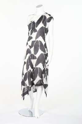 Lot 335 - A Comme des Garcons printed muslin dress,...