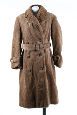 Lot 254 - An Austin Reed man's 'teddy bear' coat, mid...