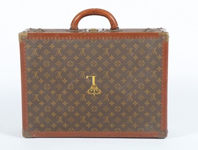 Lot 262 - A Louis Vuitton small, monogrammed hard-sided...