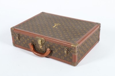 Lot 262 - A Louis Vuitton small, monogrammed hard-sided...