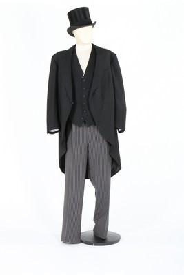 Lot 272 - A Jones, Chalk & Dawson morning suit, 1994, of...