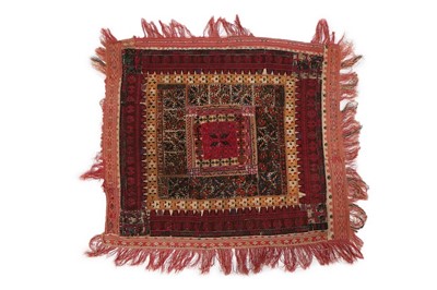 Lot 440 - A composite embroidered panel, Bulgarian,...