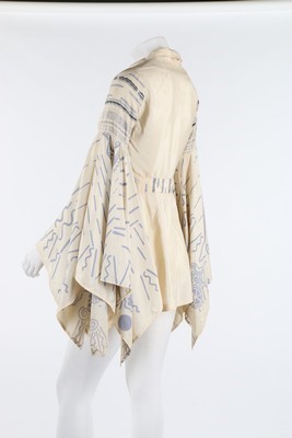 Lot 128 - A Zandra Rhodes/Sylvia Ayton printed silk...
