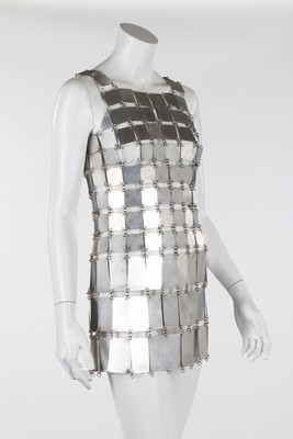 Lot 129 - A Paco Rabanne chain-linked armour-plate