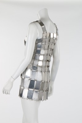 Lot 129 - A Paco Rabanne chain-linked armour-plate