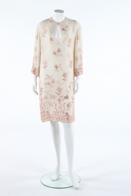 Lot 181 - A Valentino couture bugle beaded 20s inspired...