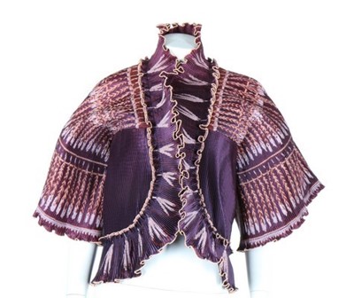 Lot 152 - A Zandra Rhodes 'Indian Feather Sunprint'...