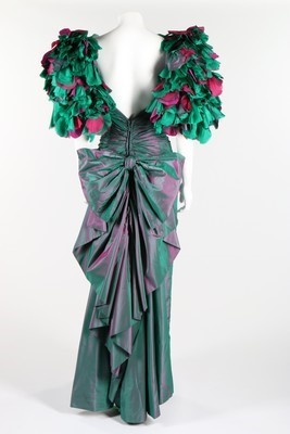 Lot 171 - A Jean-Louis Scherrer couture shot silk...