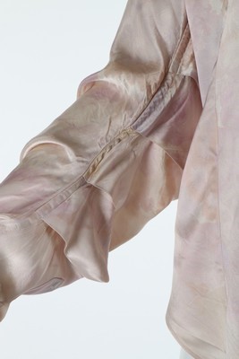 Lot 276 - A rare Alexander McQueen pair of lilac suede...