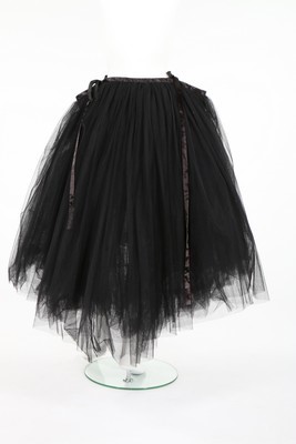 Lot 221 - A Comme des Garons black tulle ballerina skirt,...