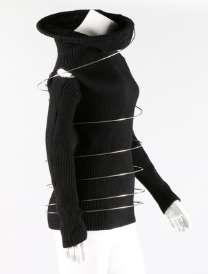 Lot 242 - A Junya Watanabe/Comme des Garons rib-knit...