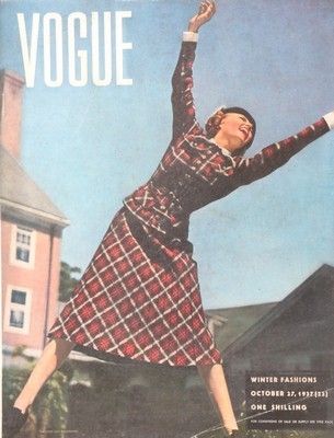 Lot 72 - British Vogue magazines, 1930s, comprising 15...