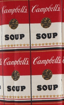 Lot 134 - A Campbell's 'Souper' paper dress, American,...