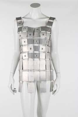 Lot 130 - A Paco Rabanne chain linked armour-plated...