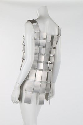 Lot 130 - A Paco Rabanne chain linked armour-plated...