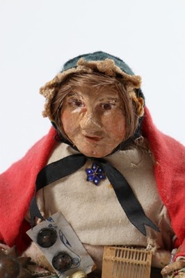 Lot 73 - A Pedlar doll, probably circa 1920, with...