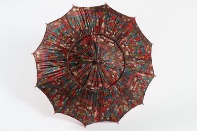 Lot 86 - Three interesting art-deco parasols, mid 1920s,...