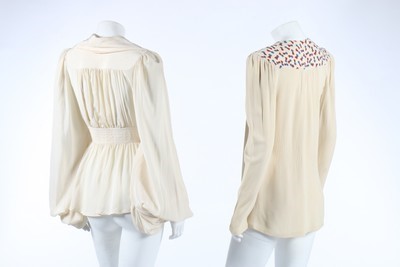 Lot 116 - A group of 1970s clothing, including an Ossie...