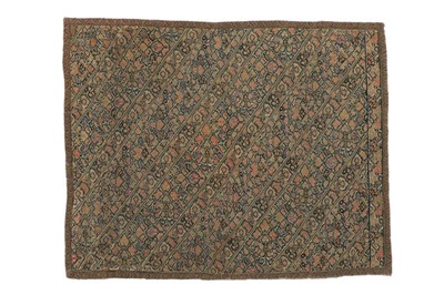 Lot 470 - An embroidered Nakesche trouser cuff, Persian,...