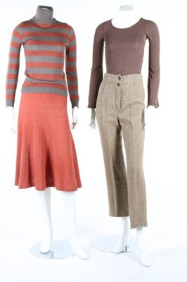 Lot 147 - A Biba brown faux fur jacket, early 1970s,...